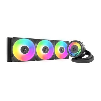 Водно охлаждане за процесор Arctic Liquid Freezer III Pro 360 A-RGB Black, съвместимост със сокети Intel LGA 1851/1700 & AMD AM5/AM4 | JAR Computers Водно охлаждане Arctic Freezer III Pro 360 A-RGB