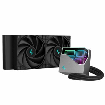 Водно охлаждане за процесор DeepCool LT520, съвместимост със сокети Intel LGA2066/2011-v3/2011/1700/1200/1151/1150/1155 & AMD sTRX4/sTR4/AM5/AM4 | JAR Computers DeepCool LT520 R-LT520-BKAMNF-G-1