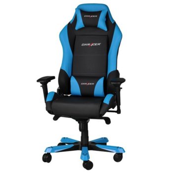 Геймърски стол DXRacer Iron OH/IF11/NB, черен/син | JAR Computers DXRacer Iron - OH/IF11/NB