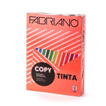 Копирна хартия Fabriano Copy Tinta, A4, 80 g/m2, портокал, 500 листа | JAR Computers Fabriano Copy Tinta, A4, 80 g/m2, портокал, 500 ли