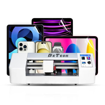 Плотер за защитни фолиа DeTech FP-01, до 16 инча, сензорен екран, Wi-Fi, Bluetooth, 580x200x170mm | JAR Computers DeTech FP-01
