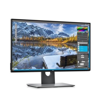 Монитор Dell U2718Q-14, 27" (68.58 cm) IPS панел, UHD 4K, 5ms, 350 cd/m2, DisplayPort, miniDisplayPort, HDMI, USB, AUX | JAR Computers Dell U2718Q-14