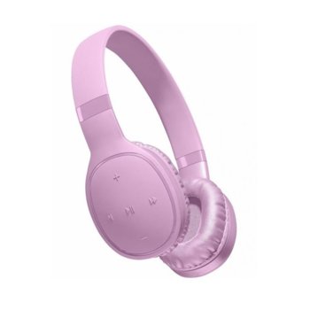 Слушалки Audio Quality Lab Kosmos AQL, безжични, Честота 20Hz-20.000Hz, Bluetooth, розови | JAR Computers Cellular Line Kosmos AQL