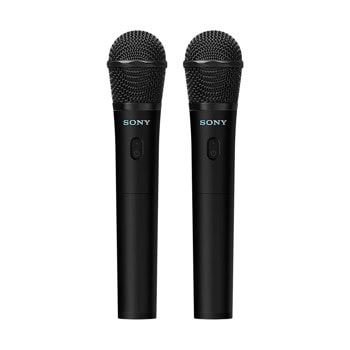 Два микрофона Sony UOULTMIC1, безжични, динамични, еднопосочни, USB, черни | JAR Computers Sony UOULTMIC1