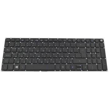Клавиатура за лаптоп Acer, съвместима със серия Aspire E5-722 E5-772 V3-574G E5-573, без рамка, черна, US | JAR Computers Клавиатура за Acer Aspire E5-722 V3-574G E5-573 US