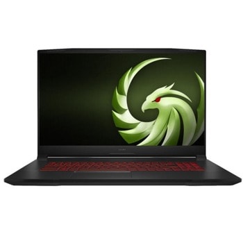 Лаптоп MSI Bravo 15 B5DD (9S7-158K12-045-16GB), шестядрен AMD Ryzen 5 5600H 3.3/4.2GHz, 15.6" (39.62 cm) Full HD IPS 144 Hz Anti-Glare Display & Radeon RX 5500M, (HDMI), 16GB DDR4, 512GB SSD, 1x USB 3.2 Type C, No OS | JAR Computers MSI Bravo 15 B5DD 9S7-158K12-045-16GB