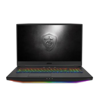 Лаптоп MSI GT76 TITAN DT 9SG, осемядрен Coffee Lake Intel Core i9-9900K 3.6/5.0 GHz, 17.3" (43.94 cm) Full HD IPS 240Hz Display & GF RTX 2080 8GB, (mDP), 64GB DDR4, 1TB HDD & 2x 512 GB SSD Super Raid 4, 1x Thunderbolt 3, Windows 10 Pro | JAR Computers MSI GT76 TITAN DT 9SG