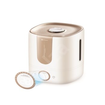 Овлажнител Rohnson R 9502, 5 л. резервоар, капацитет на овлажняване - до 350 мл./ч., 3 регулируеми режима на работа, препоръчителен за помещения до 40 кв. м., бежов | JAR Computers Rohnson R 9502