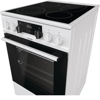 Готварска печка Gorenje IconLed EC5351WA, клас А, 70 л. обем на фурната, 4 HiLight нагревателни зони, GentleClose, бяла | JAR Computers Електрическа печка EC5351WA GJ466120