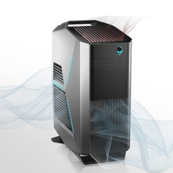 Настолен компютър Dell Alienware Aurora R6 (5397184008829), четириядрен Kaby Lake Intel Core i7-7700 3.6/4.2 GHz, NVIDIA GeForce GTX 1070 8GB, 32GB DDR4, 1TB HDD, 1x USB 3.1 Type-C, клавиатура и мишка, Windows 10 | JAR Computers Dell Alienware Aurora R6 5397184008829