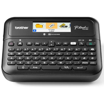 Етикетен принтер Brother PT-D610BTVP, 320 x 120 dpi, 30 мм/сек, USB micro B 2.0, Bluetooth, черен | JAR Computers Brother PT-D610BTVP PTD610BTVPYJ1