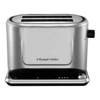 Тостер Russell Hobbs Attentiv 26210-56, функция размразяване, тавичка за трохи, 1640W, инокс | JAR Computers Тостер Russell Hobbs Attentiv 26210-56