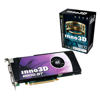 GF 8800GT, 1GB INNO3D PCI Express, DDR3, TV Out