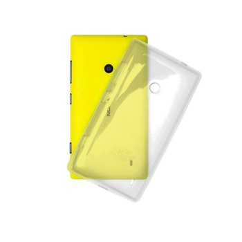 Заден капак Nokia Lumia 520, прозрачен