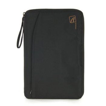 Калъф /тип джоб/ за таблет TUCANO TABY10, до 10" (25.4cm), кожа с вътрешно микрофибърно покритие, черен | JAR Computers TUCANO TABY10 10inch black