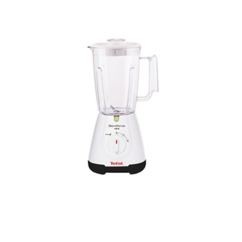 Блендер Tefal BL300138, BlendForce Plastic, вместимост 1,75л, 2 скорости, 400W | JAR Computers Tefal BlendForce Plastic White BL300138