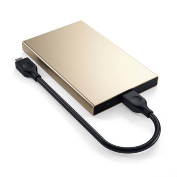 Satechi Type-C HDD SSD Enclosure Gold