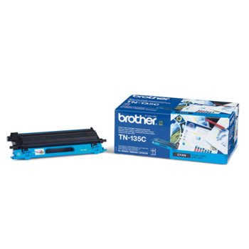 Тонер касета за Brother HL 4040CN/HL4050CDN/HL4070VDW/DCP9040CN/DCP9045CDN/MFC9440CN/MFC9840CDW, Cyan - TN135C, Заб.: 4000 брой копия | JAR Computers КАСЕТА ЗА BROTHER HL 4040CN/HL4050CDN/HL4070VDW