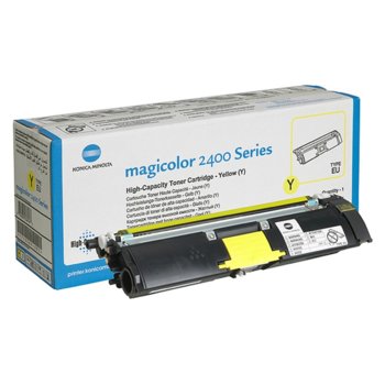 КАСЕТА ЗА KONICA MINOLTA MC 2400/2500 Series - Yellow - High capacity - P№ 1710589-005/A00W132 - заб.: 4500k | JAR Computers КАСЕТА ЗА KONIKA MINOLTA MC 2400/2500 Series Yello