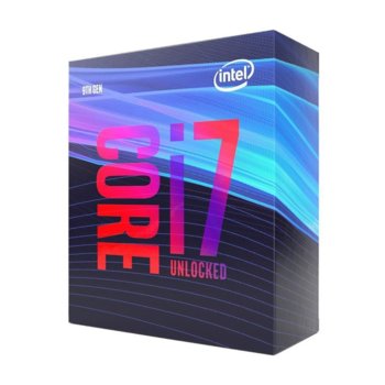 Процесор Intel Core i7-9700K осемядрен (3.6/4.9 GHz, 12 MB SmartCache, 1200MHz графична честота, LGA1151) Box, без охлаждане | JAR Computers Intel Core i7-9700K 3.6/ 4.9 Ghz