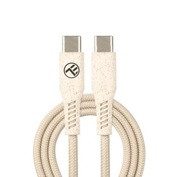 Кабел Tellur PD60W, от USB-C(м) към USB-C(м), 1m, 60W, кремав | JAR Computers Tellur PD60W TLL155441