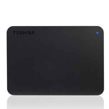 Toshiba Canvio Basics 2TB Black + USB C Adapter