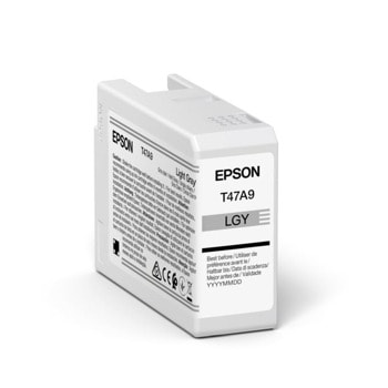 Epson Singlepack Light Gray T47A9 Pro 10 ink 50ml