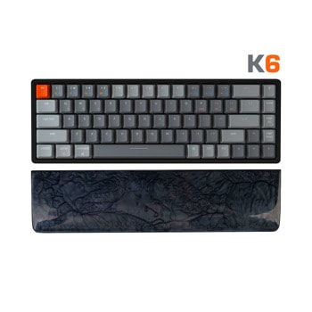 Keychron K2/K6 Resin Black Palm Rest PR13