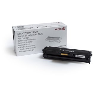 Тонер касета за XEROX Phaser 3020/ WorkCentre 3025 - Black - 106R02773 - Заб.: 1500k | JAR Computers Тонер касета XEROX Phaser 3020