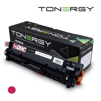 Тонер касета за HP Color LaserJet CM 2300 Series/2320 Series/CP 2000 Series/2020 Series/400 Series, Canon i-SENSYS LBP-7200 Series/LBP-7600 Series/MF 720 Series - Magenta - CC533A/CRG-718 - Tonergy - Неоригинална, заб.: 2800 брой копия, с чип | JAR Computers Тонер касета за HP & Canon CC533A/CRG-718