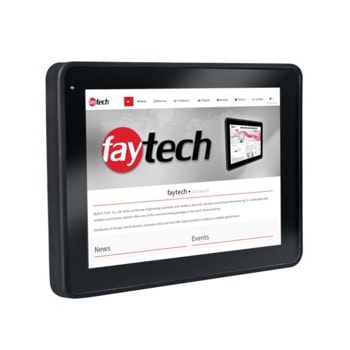 Индустриален тъч монитор Faytech 1010501873 FT10TMBCAPOB-V2, 9.7" (24.63 cm) HD Touchscreen, HDMI, DVI-D, VGA | JAR Computers Faytech 1010501873 FT10TMBCAPOB-V2