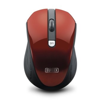 Sweex Wireless Mouse Red MI482 безжична червена