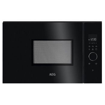Микровълнова фурна AEG MBB1756SEB, за вграждане, електронно управление, 800W, 17l обем, 5 степени на мощност, черна | JAR Computers Микровълнова фурна AEG MBB1756SEB