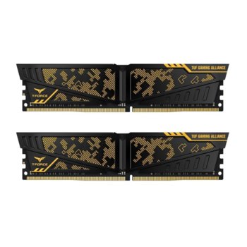 Памет 32GB (2x16GB) DDR4 3600MT/s, Team Group Vulcan TUF, TLTYD432G3600HC19ADC01, 1.35V | JAR Computers Team Group 32GB (2x16GB) 3600MHz Vulcan TUF