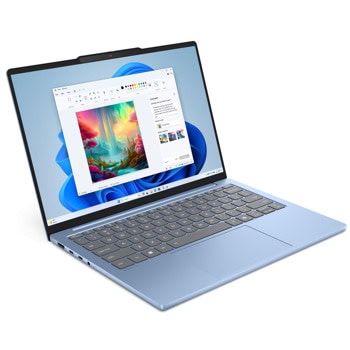 Лаптоп Lenovo IdeaPad Slim 5 13ARP10 (83J20013BM)(син), шестядрен AMD Ryzen 5 7535HS 3.3/4.55GHz, 13.3" (33.78cm) WUXGA IPS 400nits Anti-Glare Display, (HDMI), 16GB LPDDR5X, 1TB SSD NVMe, 2x USB 3.2 Gen 2, No OS | JAR Computers Lenovo IdeaPad Slim 5 13ARP10 83J20013BM