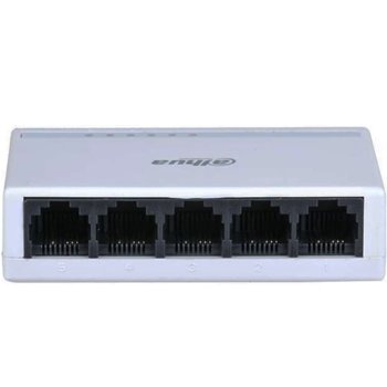 Суич Dahua PFS3005-5ET-L, 100Mbps, 5 порта | JAR Computers DAHUA PFS3005-5ET-L