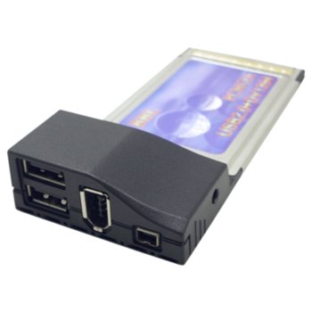 Adapter PCMCIA to IEE1394+USB2.0