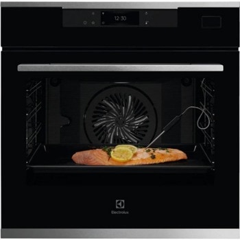 Фурна за вграждане Electrolux KOBBS39WX (ST), 70 л., почистване с пара, система VelvetClosing, черна | JAR Computers Electrolux KOBBS39WX (ST)