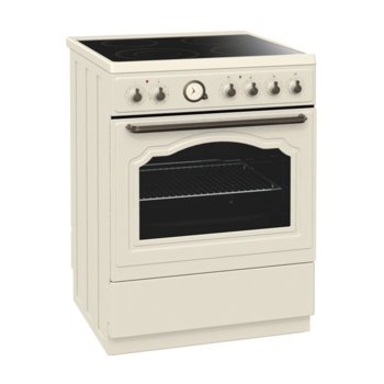 Готварска печка GORENJE EC 67 CLI, клас А, 10 200 W, 67л., 4 нагревателни зони, HomeMade форма, AquaClean почистване, EcoClean емайл, слонова кост | JAR Computers GORENJE EC 67 CLI