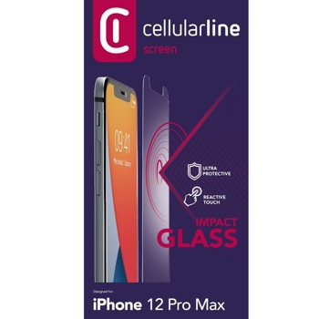 Cellularline Tempered Glass for iPhone 12 Pro Max