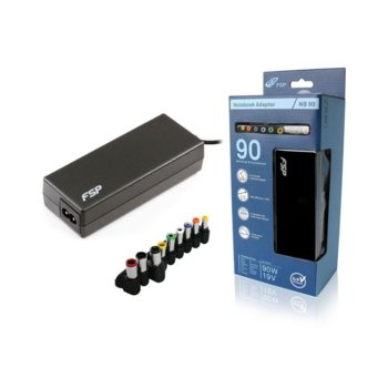 Захранване за лаптопи Fortron  AC NB 90CEC, 90W/19V/4.73A, 10 накрайника | JAR Computers Fortron power adapter AC NB 90CEC