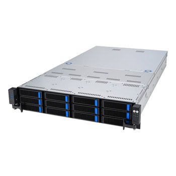 Сървър Asus RS720-E11-RS12U-10G-2600W, 2x осемядрен Intel CPU Xeon Silver 4509Y 2.6GHz, 2x 16GB DDR5 DIMM, 2x 10TB HDD, 960GB NVMe PCI-E, 12x 2.5" H/Sw SAS/SATA/NVMe(12 Bays), 2x 1GbE RJ45, 2x USB 3.2 Gen 1, No OS, 2600W PSU Titanium | JAR Computers Asus RS720-E11-RS12U-10G-2600W