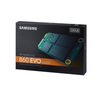 SSD 500GB Samsung 860 EVO mSATA MZ-M6E500BW