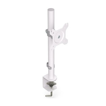 Стойка за монитор Endorfy Atlas Single, за плот, за екрани от 13" до 27", VESA до 100x100, до 8кг, бяла | JAR Computers Endorfy Atlas Single Onyx White EY8F002