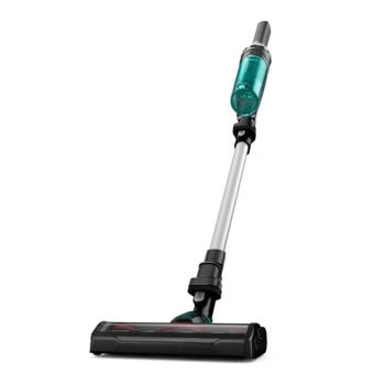 Прахосмукачка Rowenta HVC X-NANO ESSENTIAL RH1126WO, вертикална, безжична, без торба, 0.4 l капацитет на контейнера, до 40 минути работа, турбо четка, черно-зелена | JAR Computers Rowenta RH1126WO HVC X-NANO ESSENTIAL