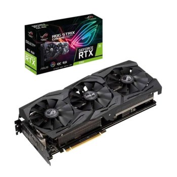 Видео карта Nvidia GeForce RTX 2060, 6GB, Asus ROG Strix Gaming OC, PCI-E, GDDR6, 192 bit, DisplayPort, HDMI | JAR Computers Asus GeForce RTX 2060 6GB ROG Strix Gaming OC