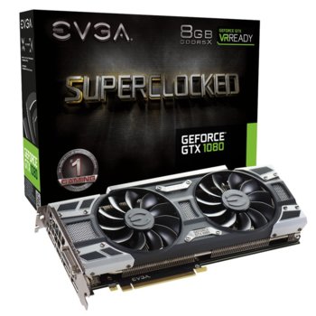 EVGA GF GTX 1080 SC GAMING ACX 3.0 8GB + game