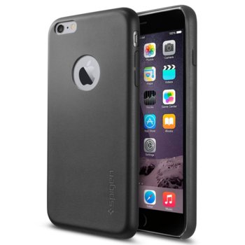 Spigen Leather Fit Case for iPhone 6 Plus black
