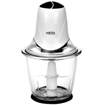 Чопър Voltz V51111B, 300W, 1.5 литра, 2 скорости, 4 ножа, бял image