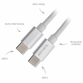 4smarts RapidCord USB-C to USB-C Data Cable